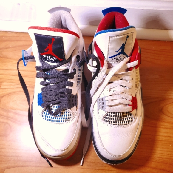 Nike Air Jordan IV Retro SE What The 2019 Blue Red Black Grey